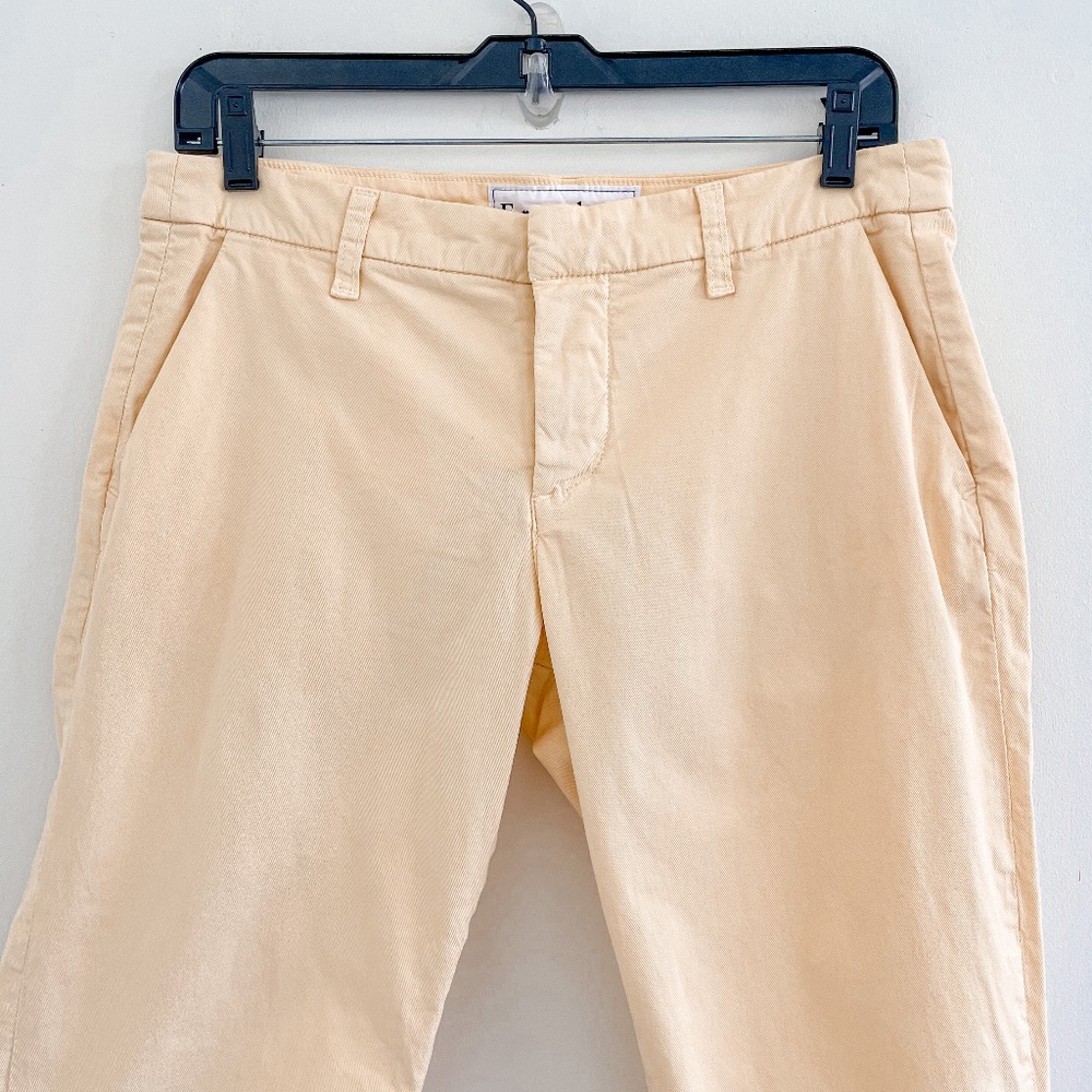 Frank & Eileen Wicklow Italian Performance Twill Chino Pants Yellow 8 - Picture 4 of 9